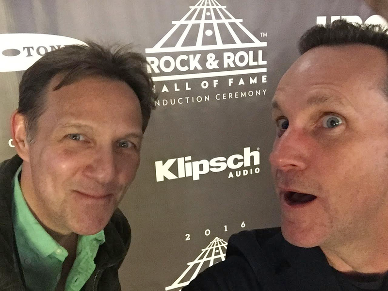 Pat Francis and Jimmy Pardo backstage (Photo: Jimmy Pardo)